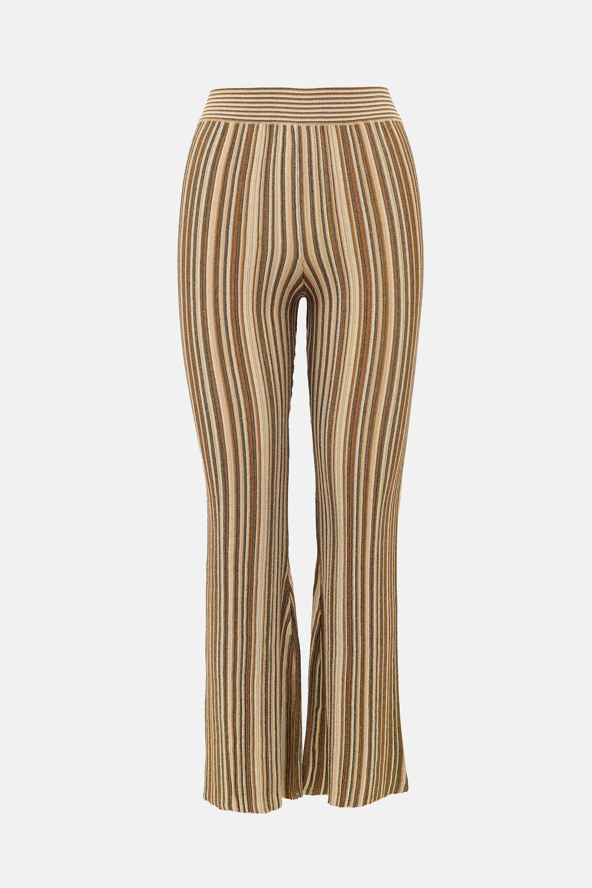 Veronica Beard Metallic Knit Massaro Pant