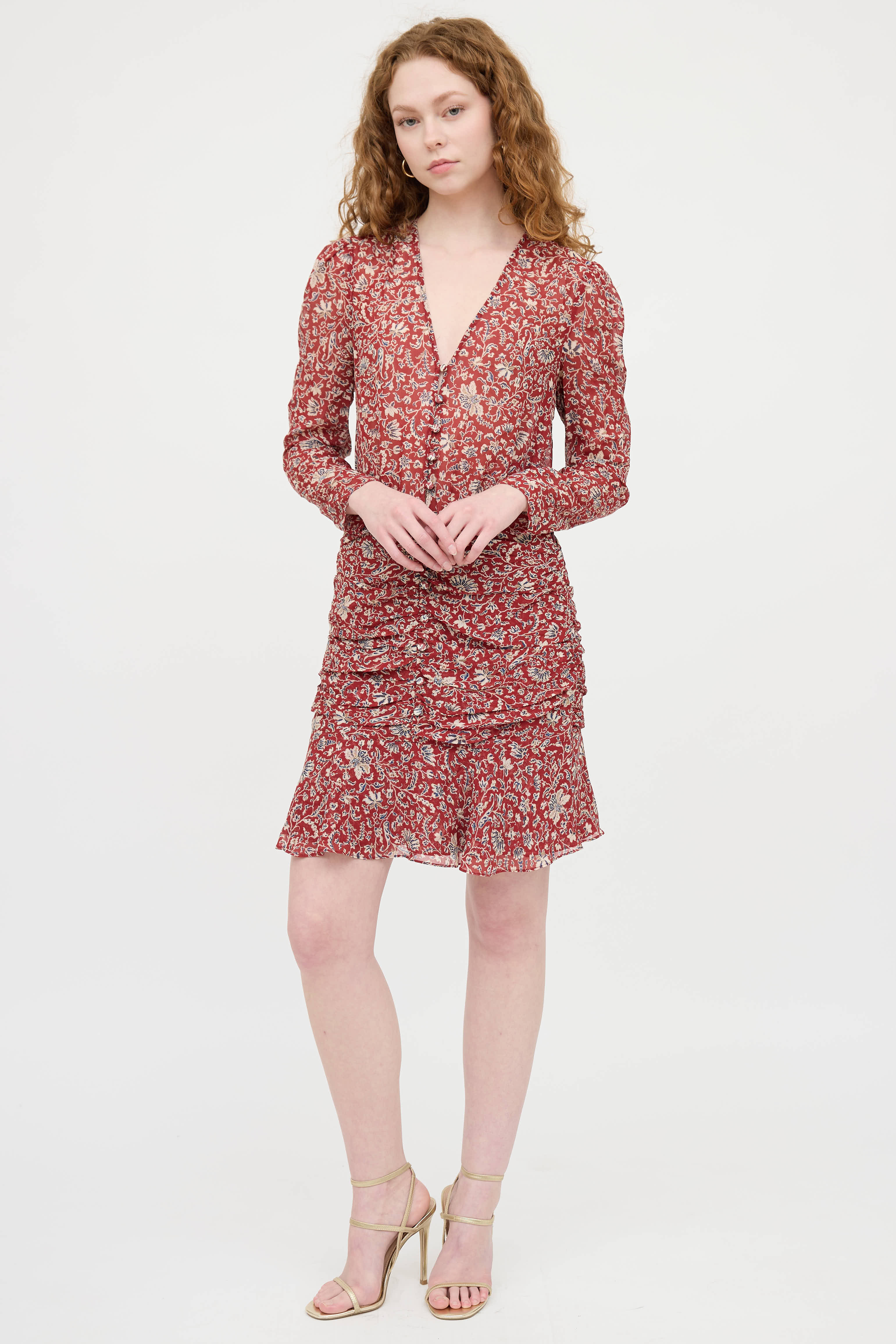Veronica Beard Rosalia Floral Dress