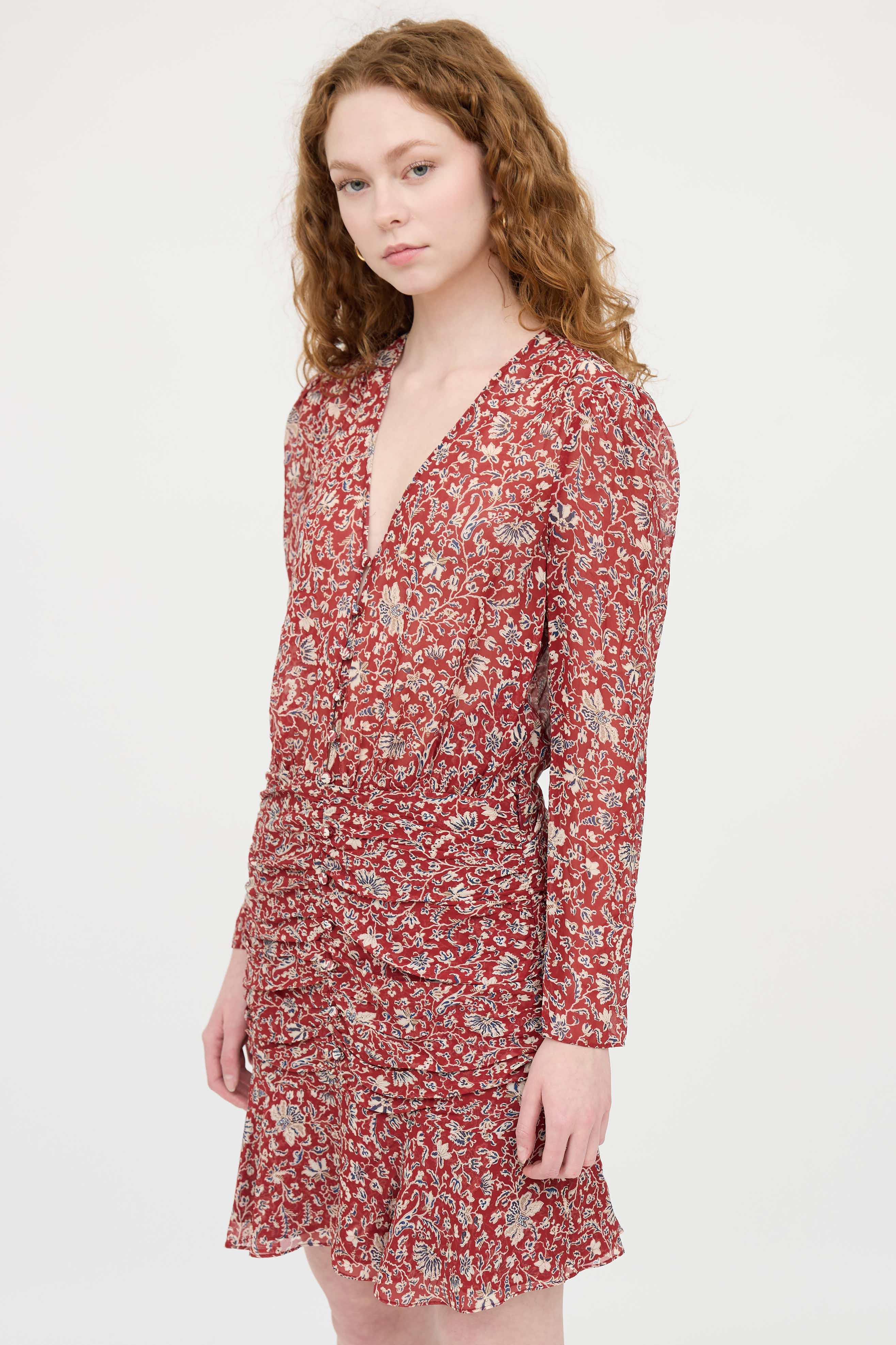 Veronica Beard Rosalia Floral Dress