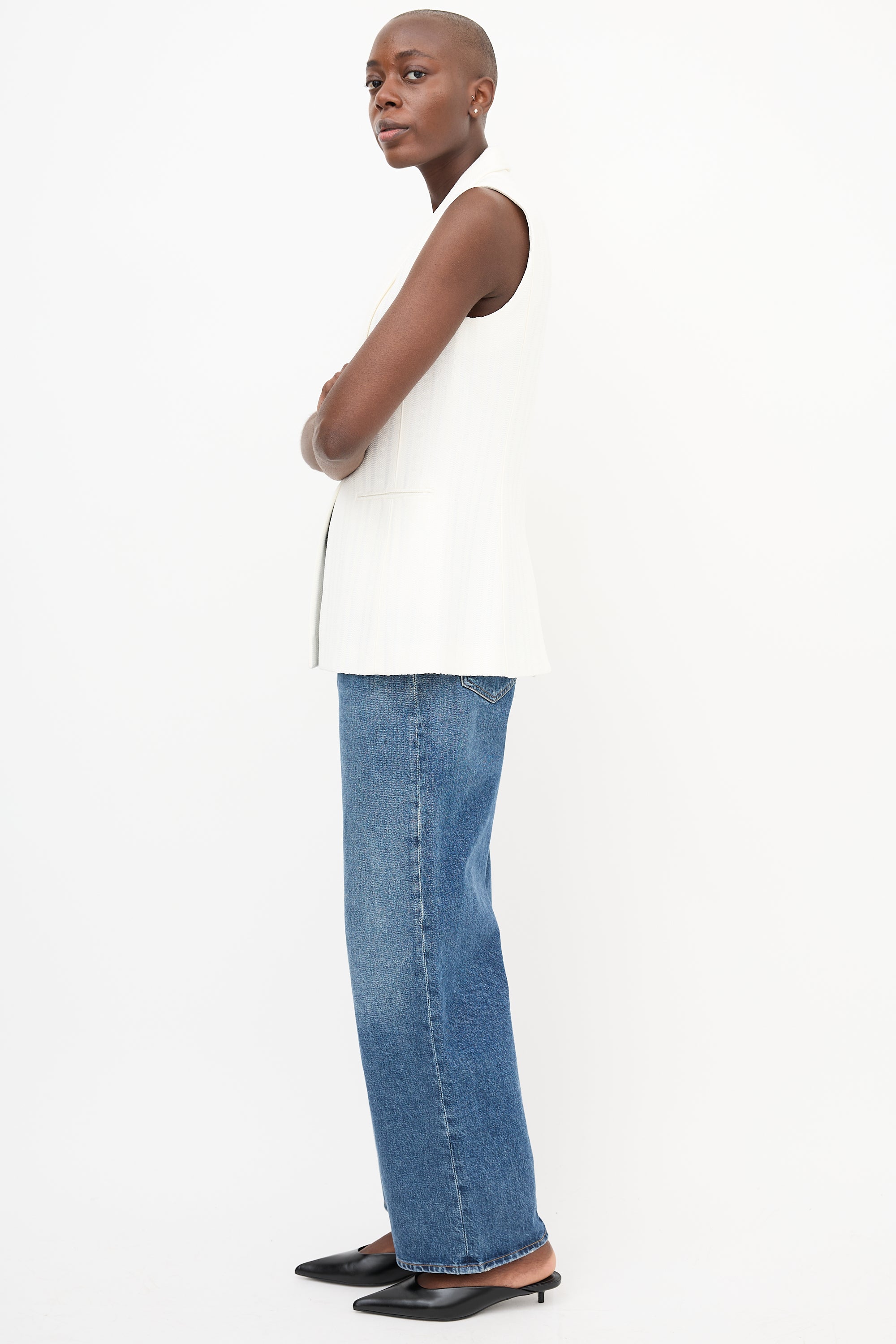 Veronica Beard Spring 2016 Single Button Vest