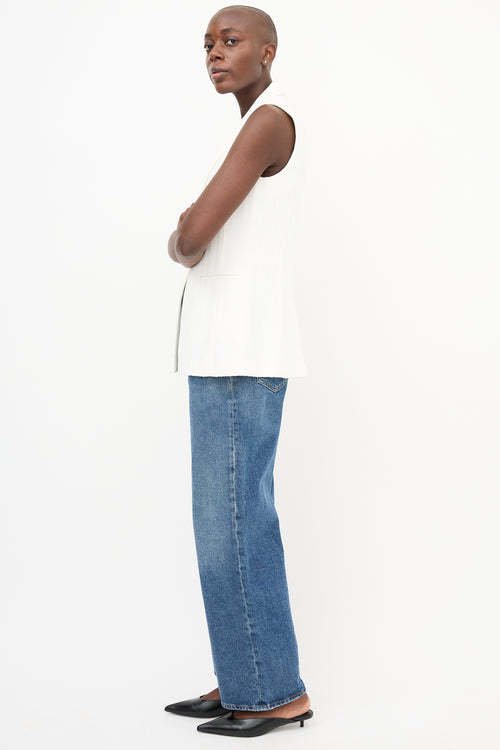 Veronica Beard Spring 2016 Single Button Vest