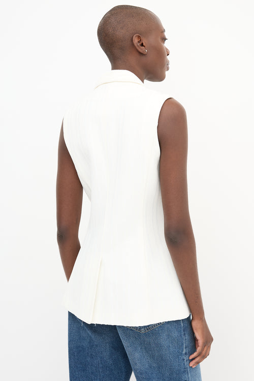 Veronica Beard Spring 2016 Single Button Vest