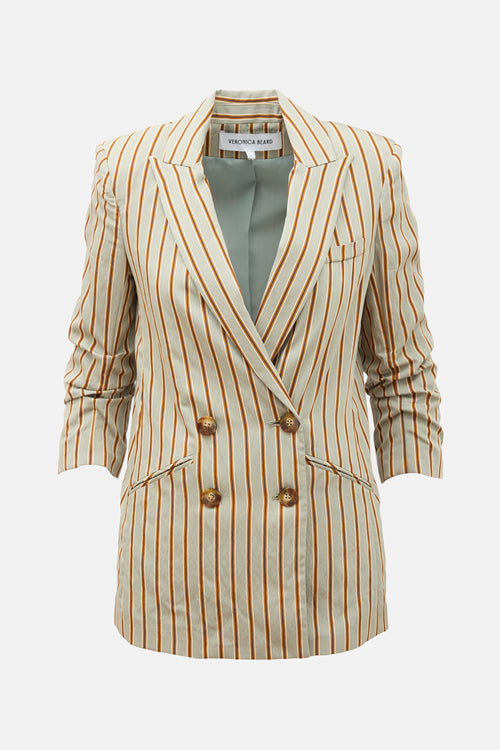 Veronica Beard Striped Kiernan Blazer