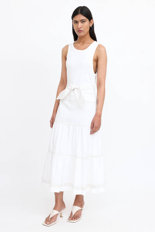 Veronica Beard Tiered Maxi Dress