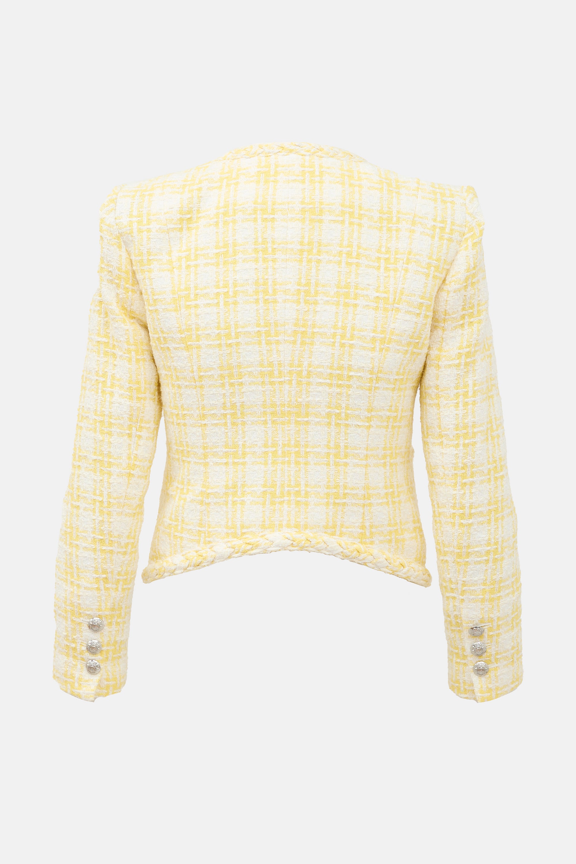 Veronica Beard Tweed Bryne Cropped Blazer