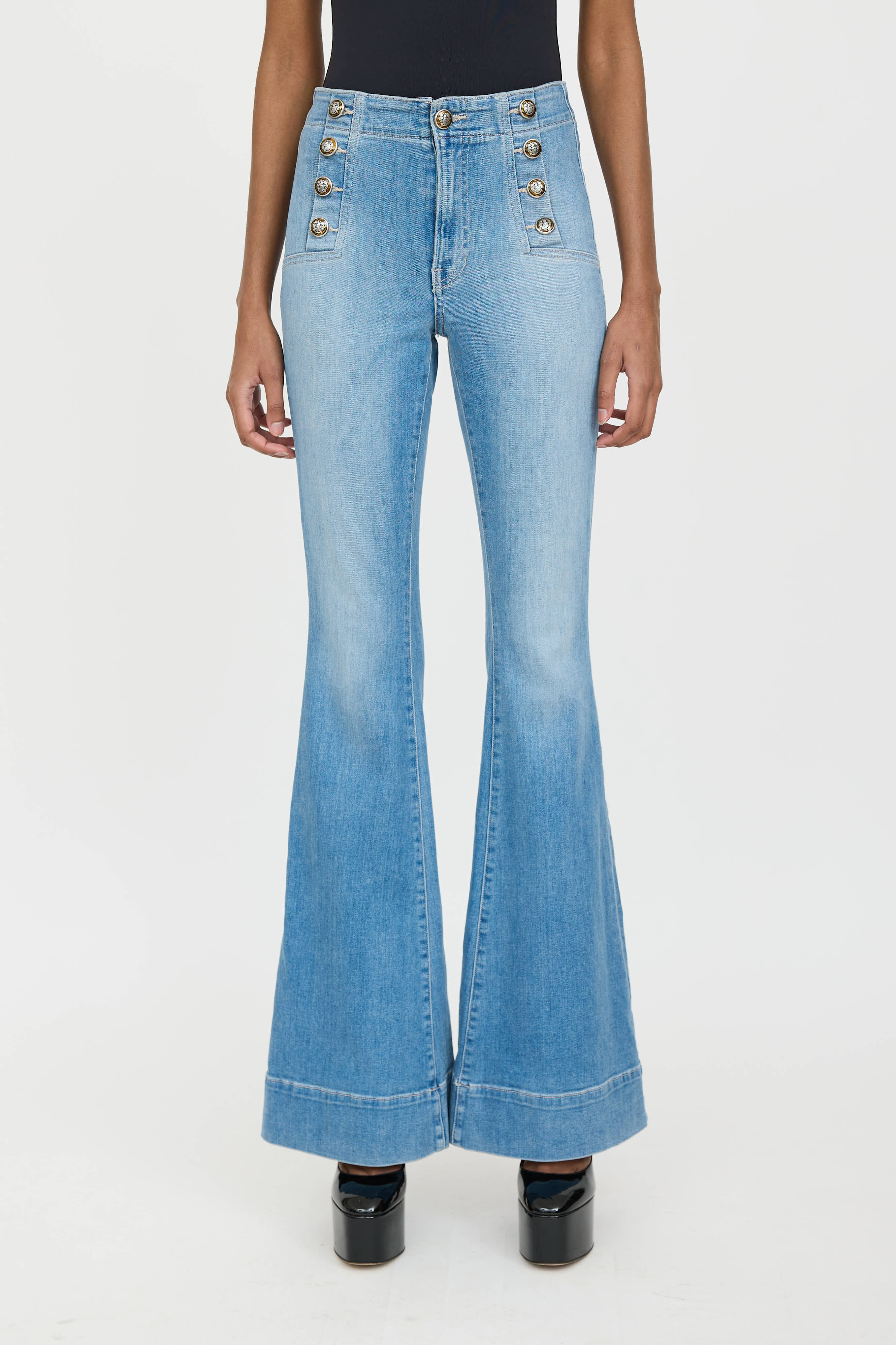 Veronica Beard Sheridan Flared Jeans