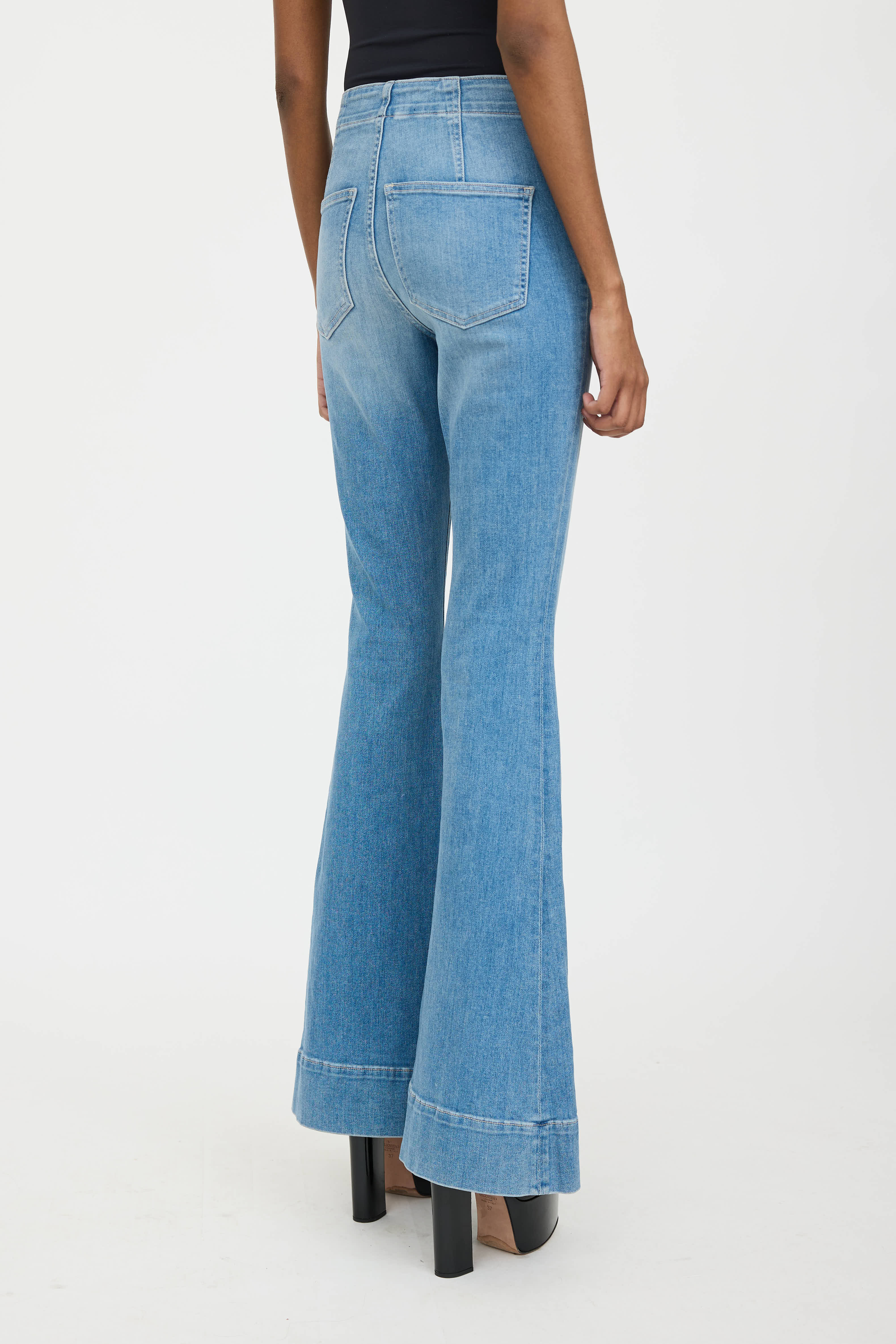 Veronica Beard Sheridan Flared Jeans