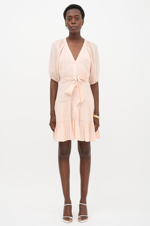 Veronica Beard Dewey Tier Dress