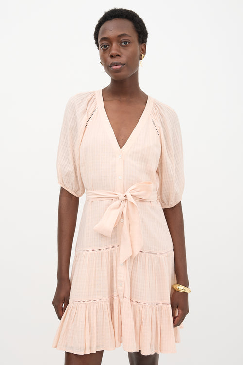 Veronica Beard Dewey Tier Dress