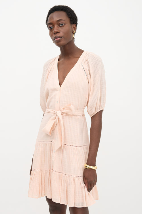 Veronica Beard Dewey Tier Dress