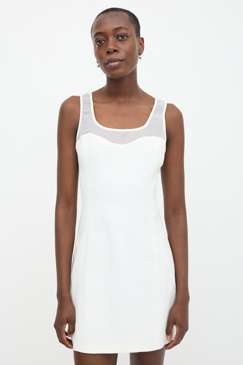 Versace 90s Nylon Mini Dress