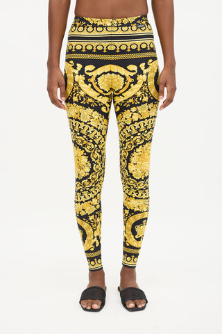 Versace Barocco Printed Legging