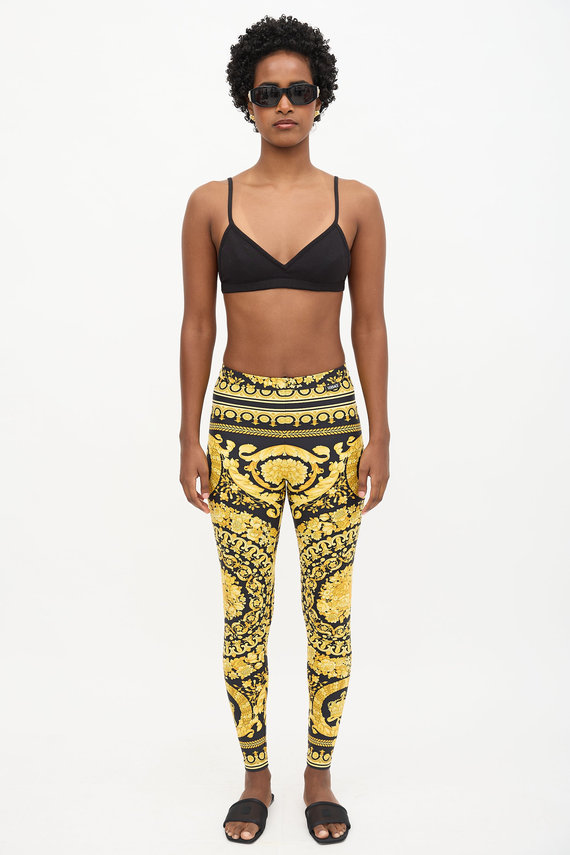 Versace Barocco Printed Legging