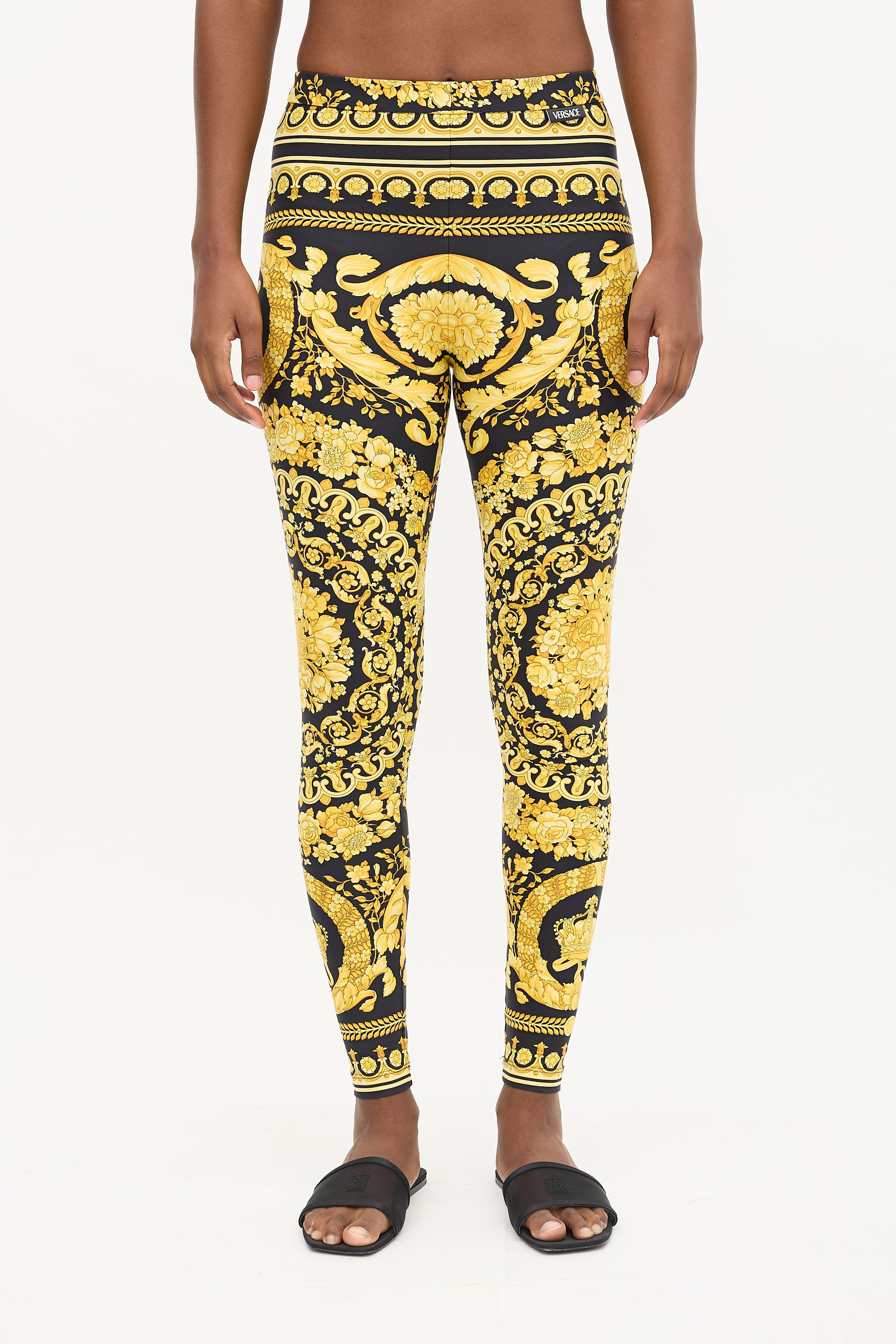 Versace Barocco Printed Legging