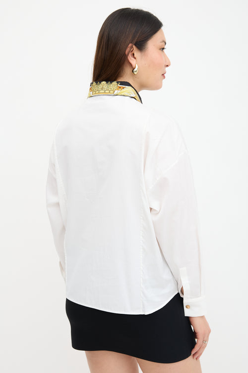 Versace Baroque Trim Shirt