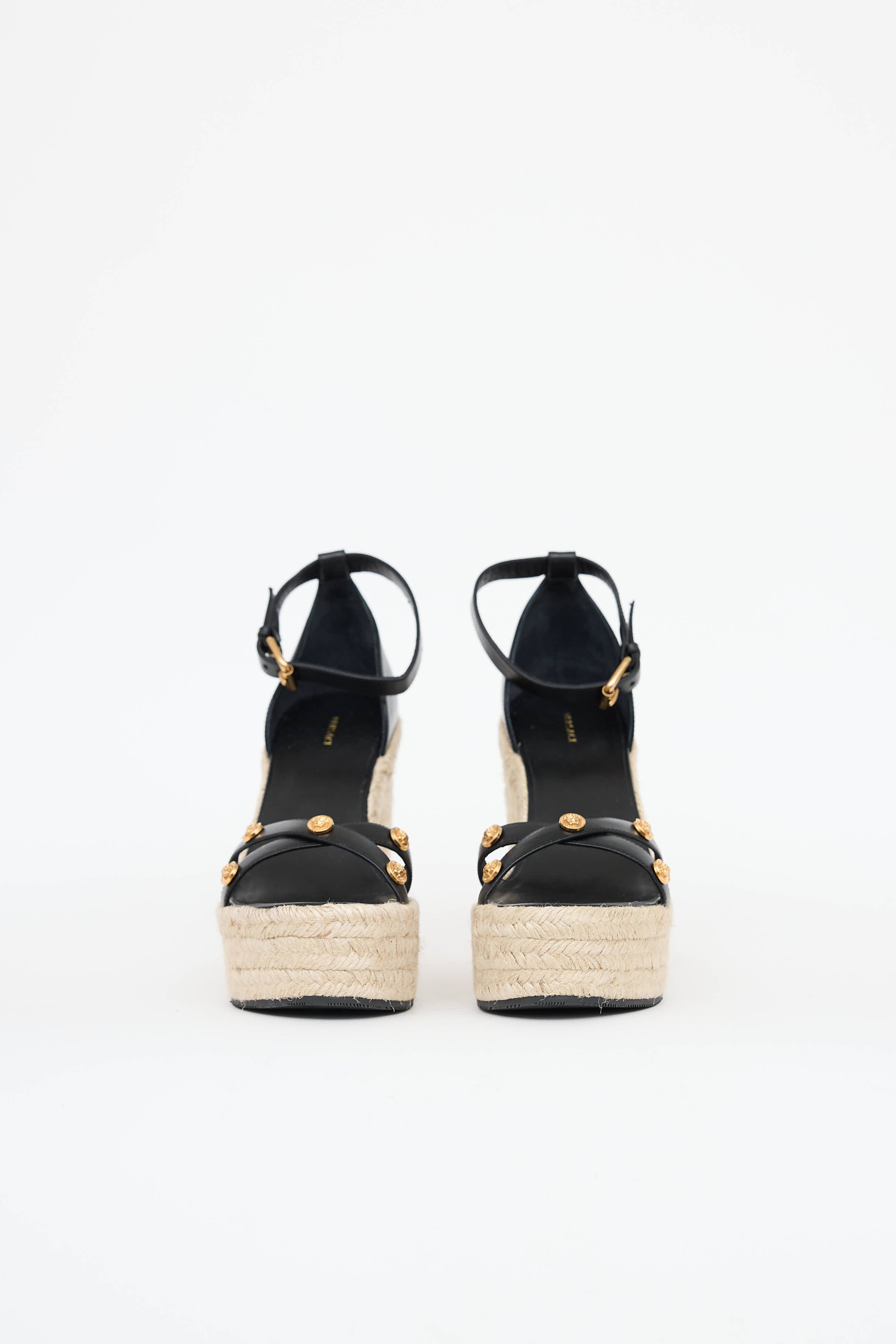 Versace Medusa Wedge Sandal