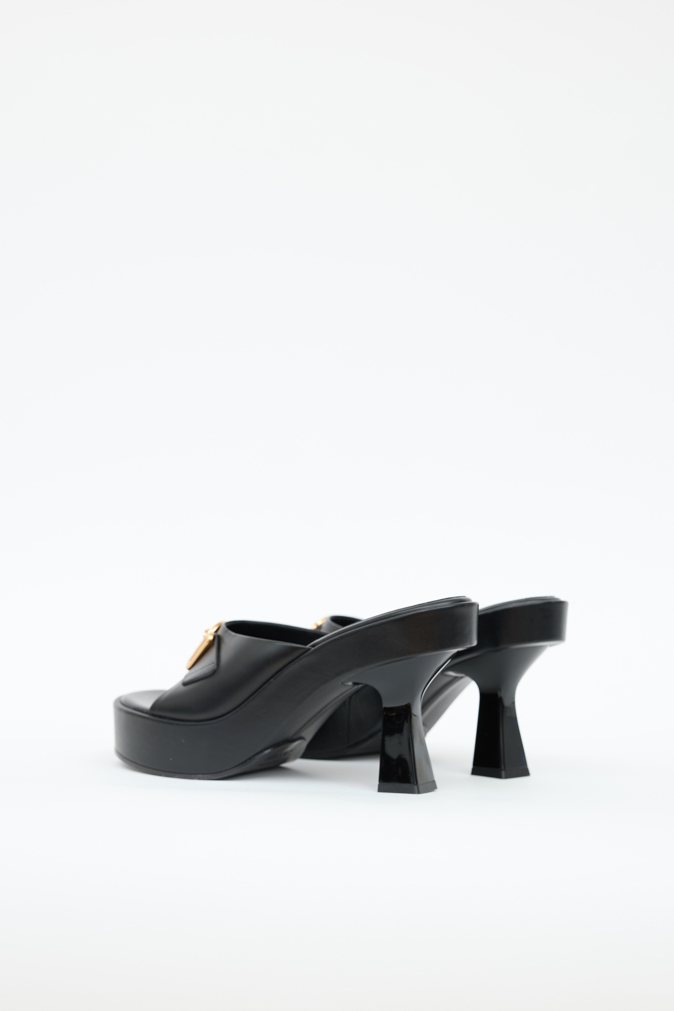 Versace Medusa Platform Mule