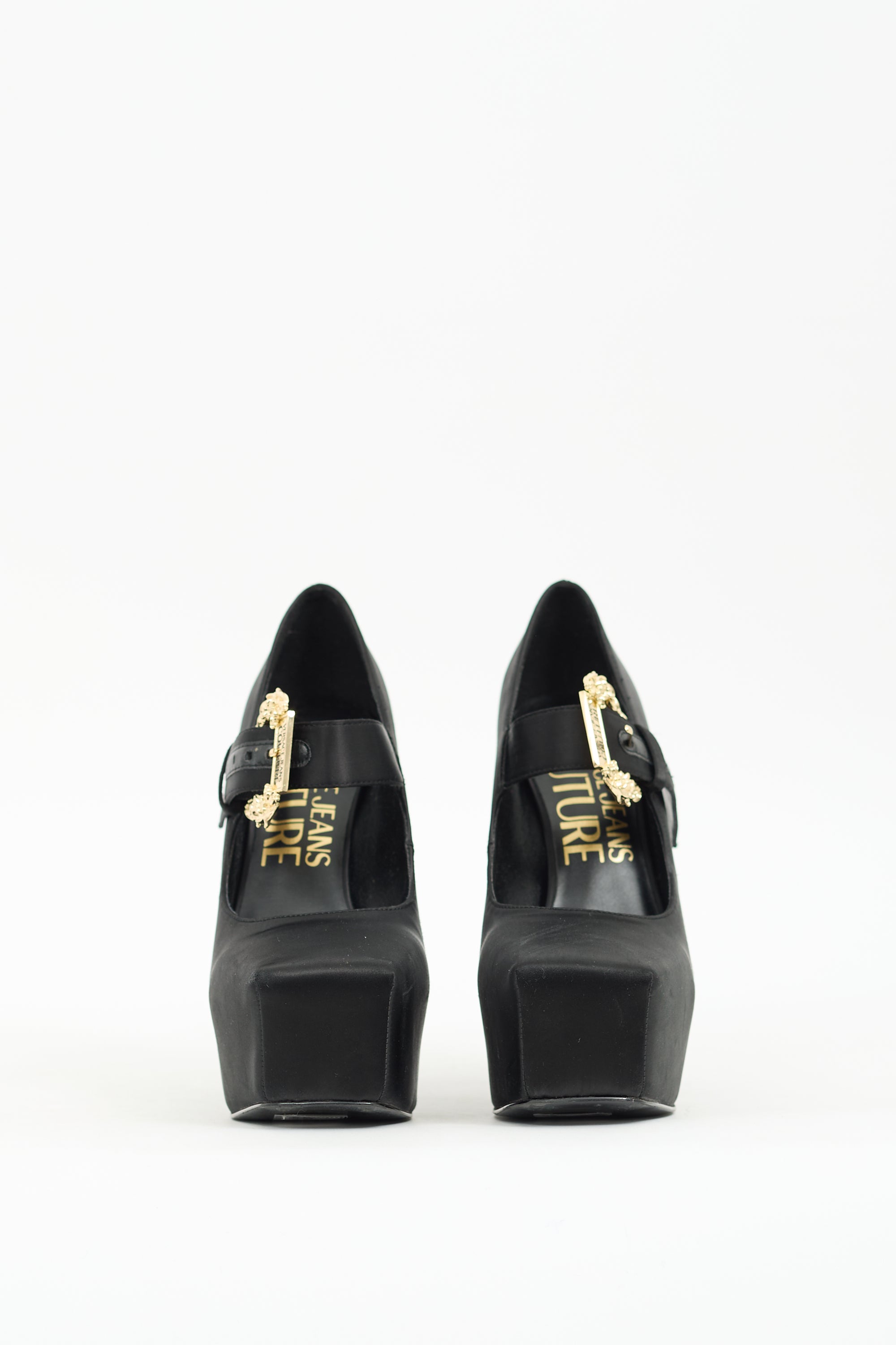 Versace Jeans Couture Black Hurley Pump