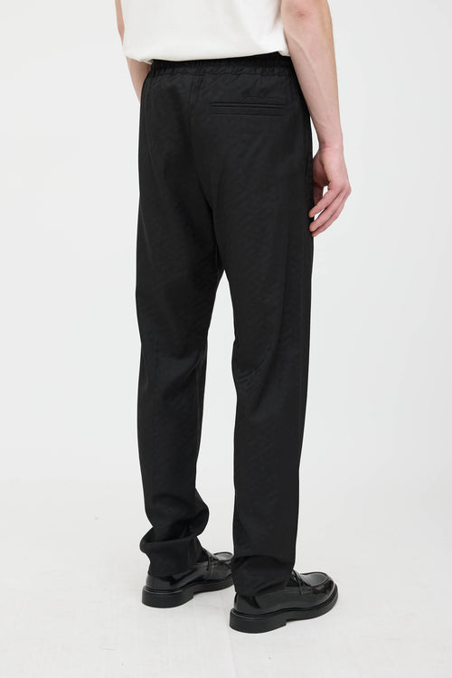 Versace Drawstring Tapered Pant
