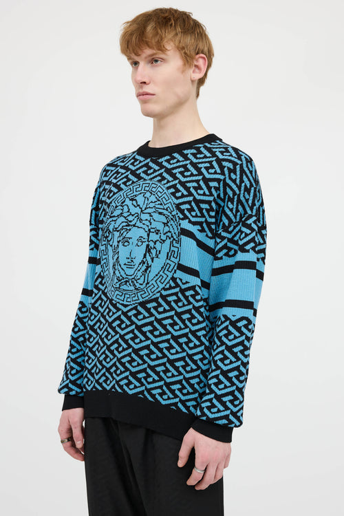 Versace Knit Medusa Sweater