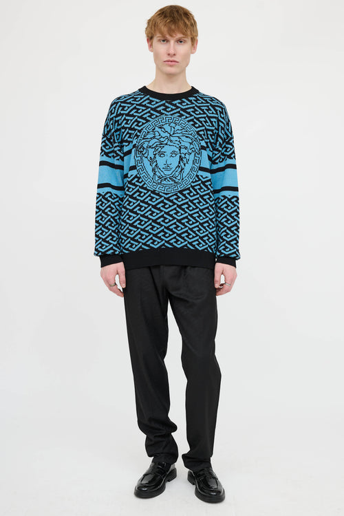 Versace Knit Medusa Sweater