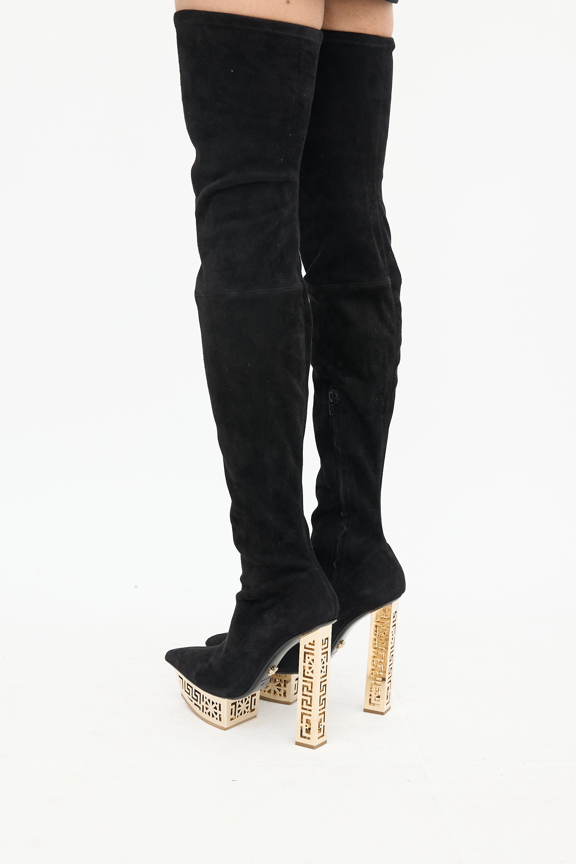 Versace FW 2015 Greek Platform Boot