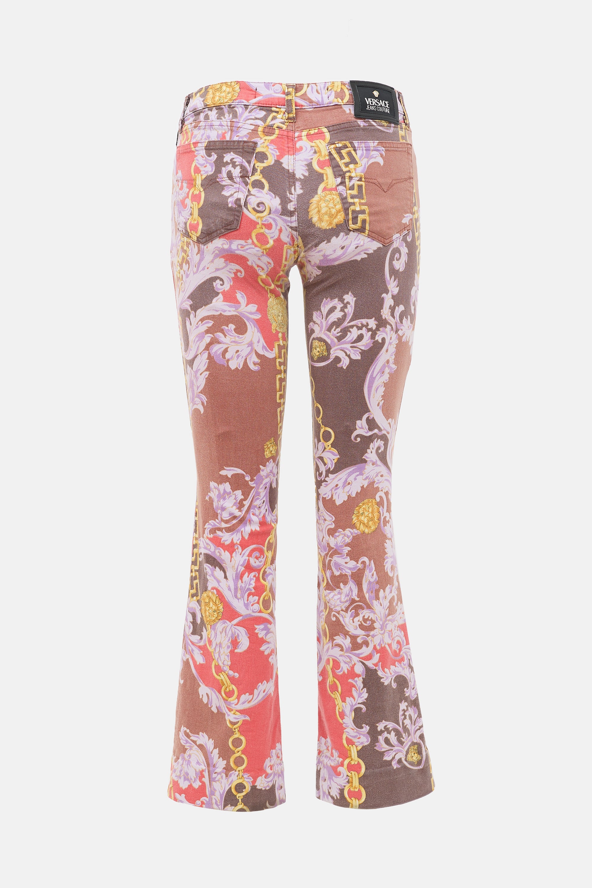 Versace Vintage Barocco Printed Jeans