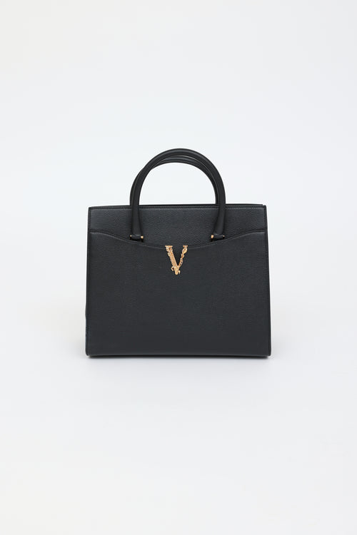 Versace Large Virtus Top Handle Bag