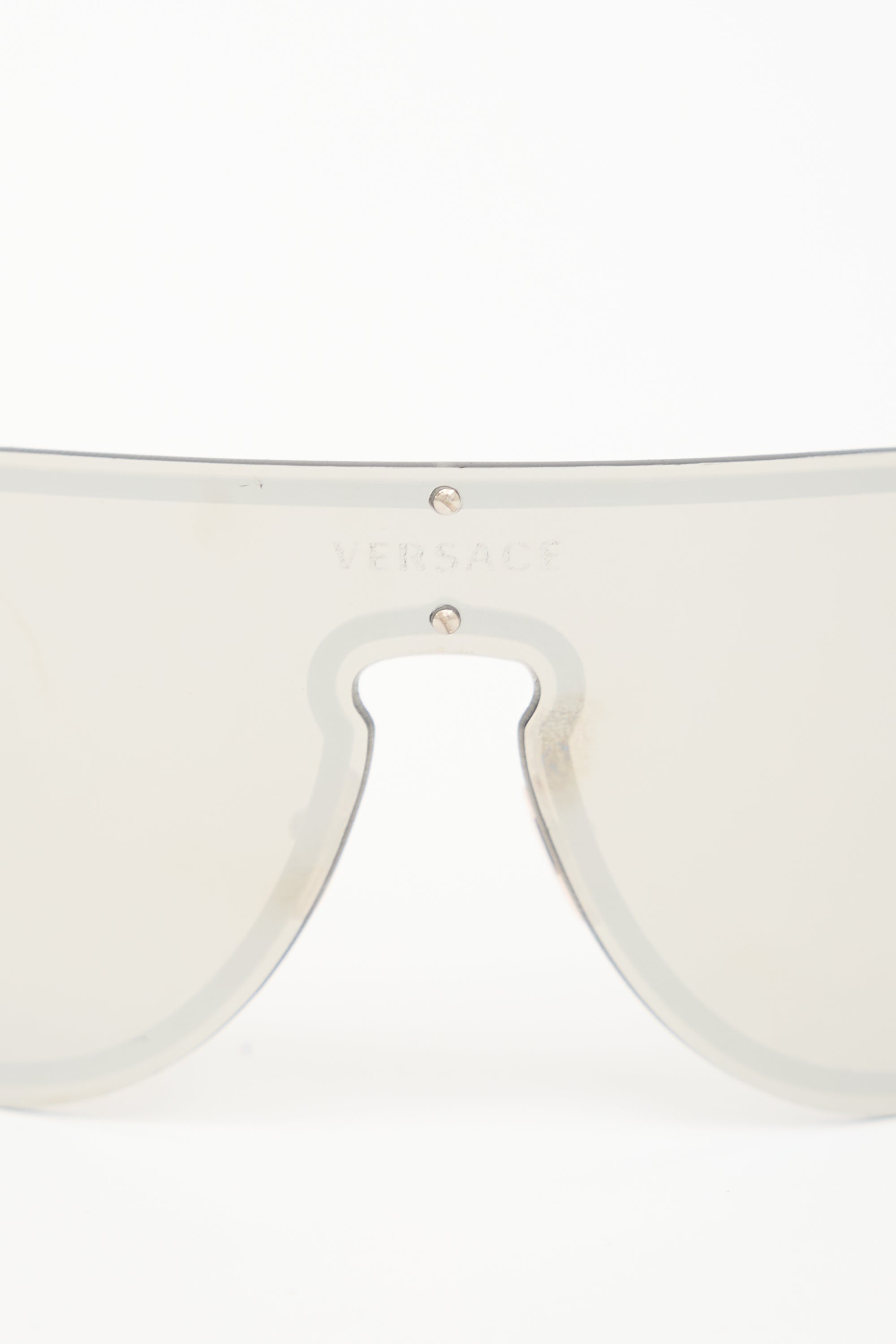 Versace 2180 Mirrored Shield Sunglasses