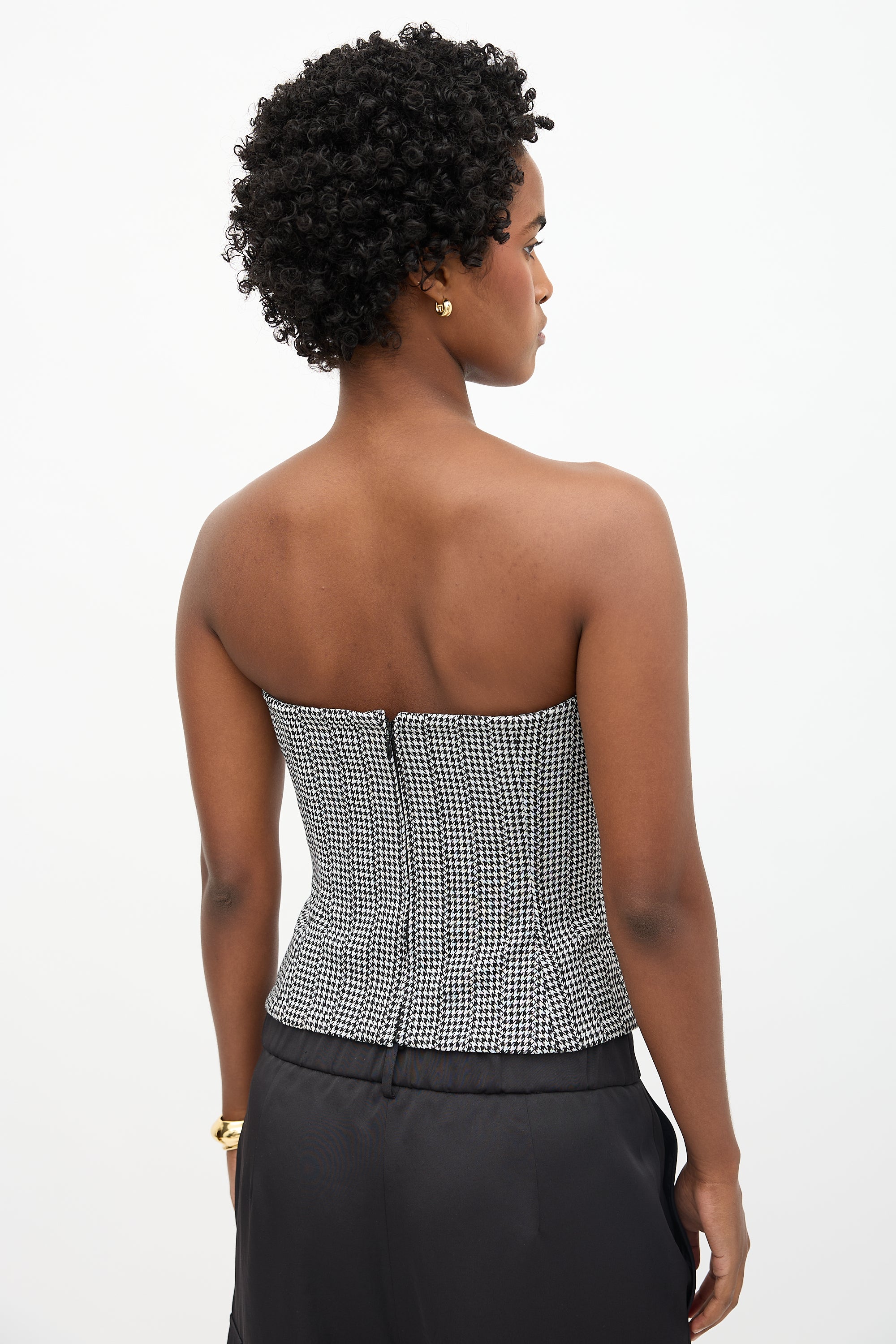 Versace Patterned Corset Top