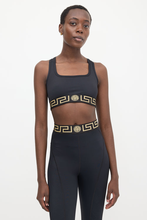 Versace Perforated Medusa Co-Ord Set