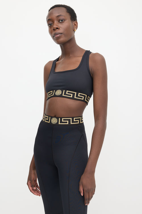 Versace Perforated Medusa Co-Ord Set