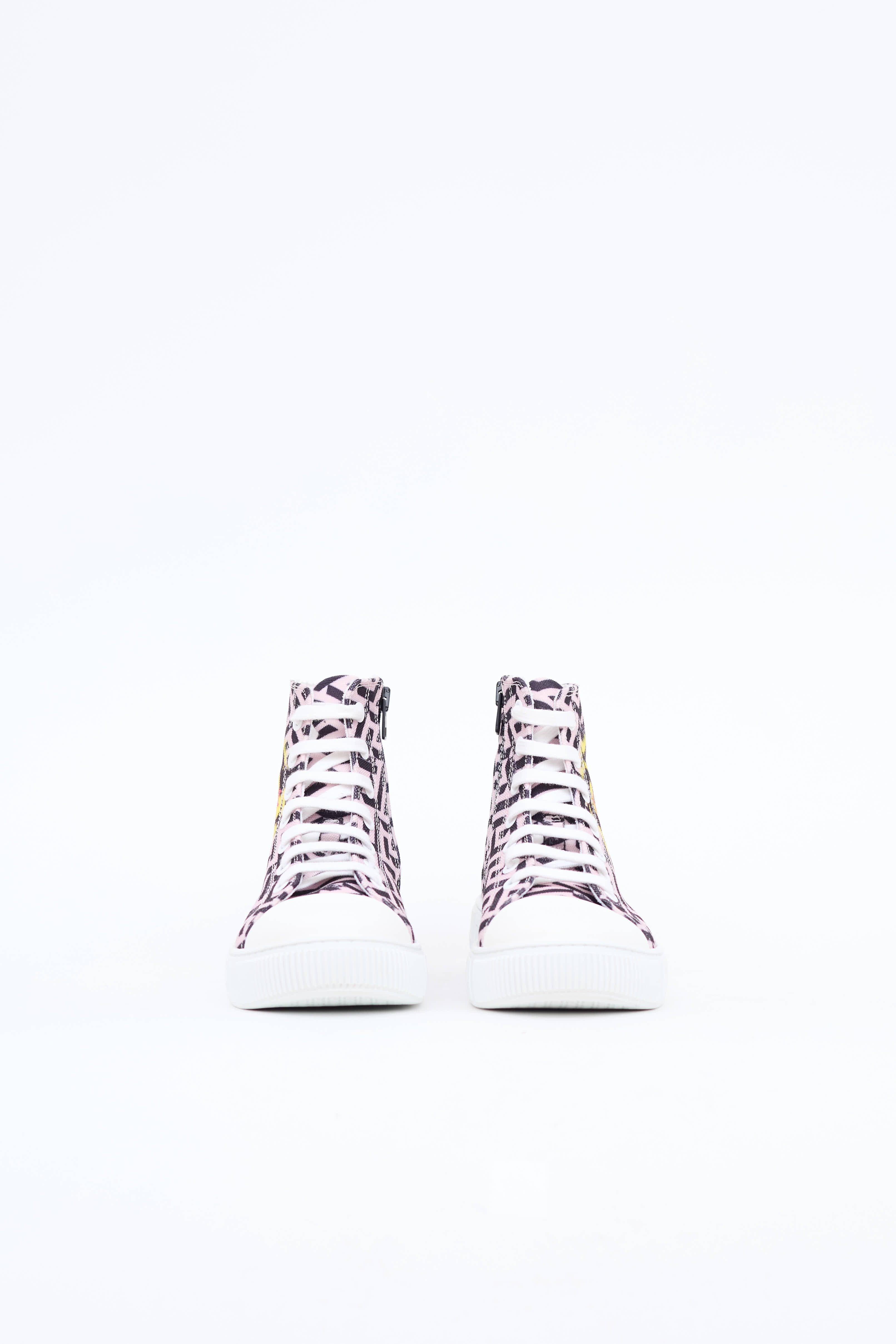 Versace Kids Graphic High Top Sneaker