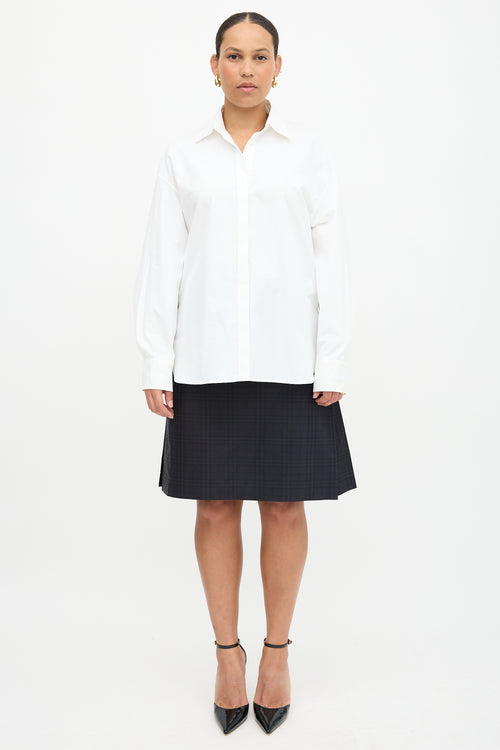 Versace Poplin Side Vent Shirt