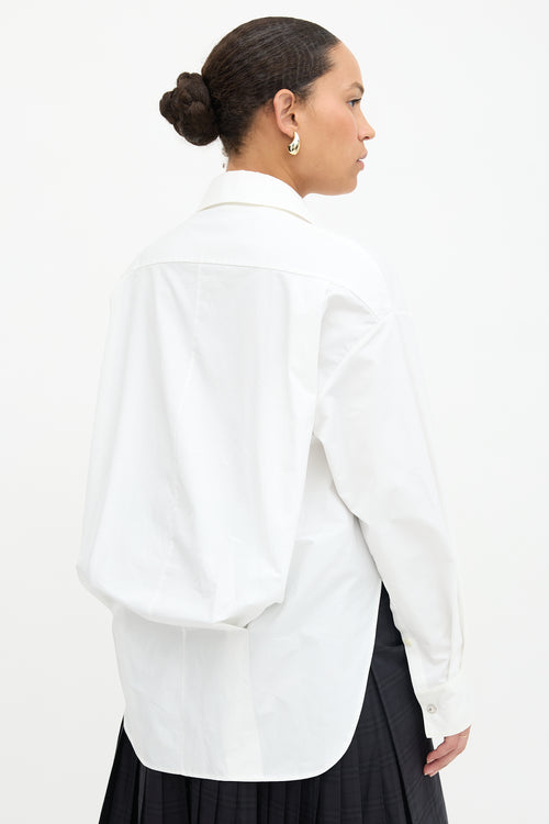 Versace Poplin Side Vent Shirt