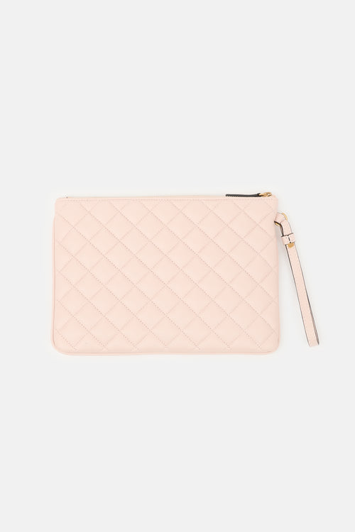 Versace Quilted Leather Medusa Pouch