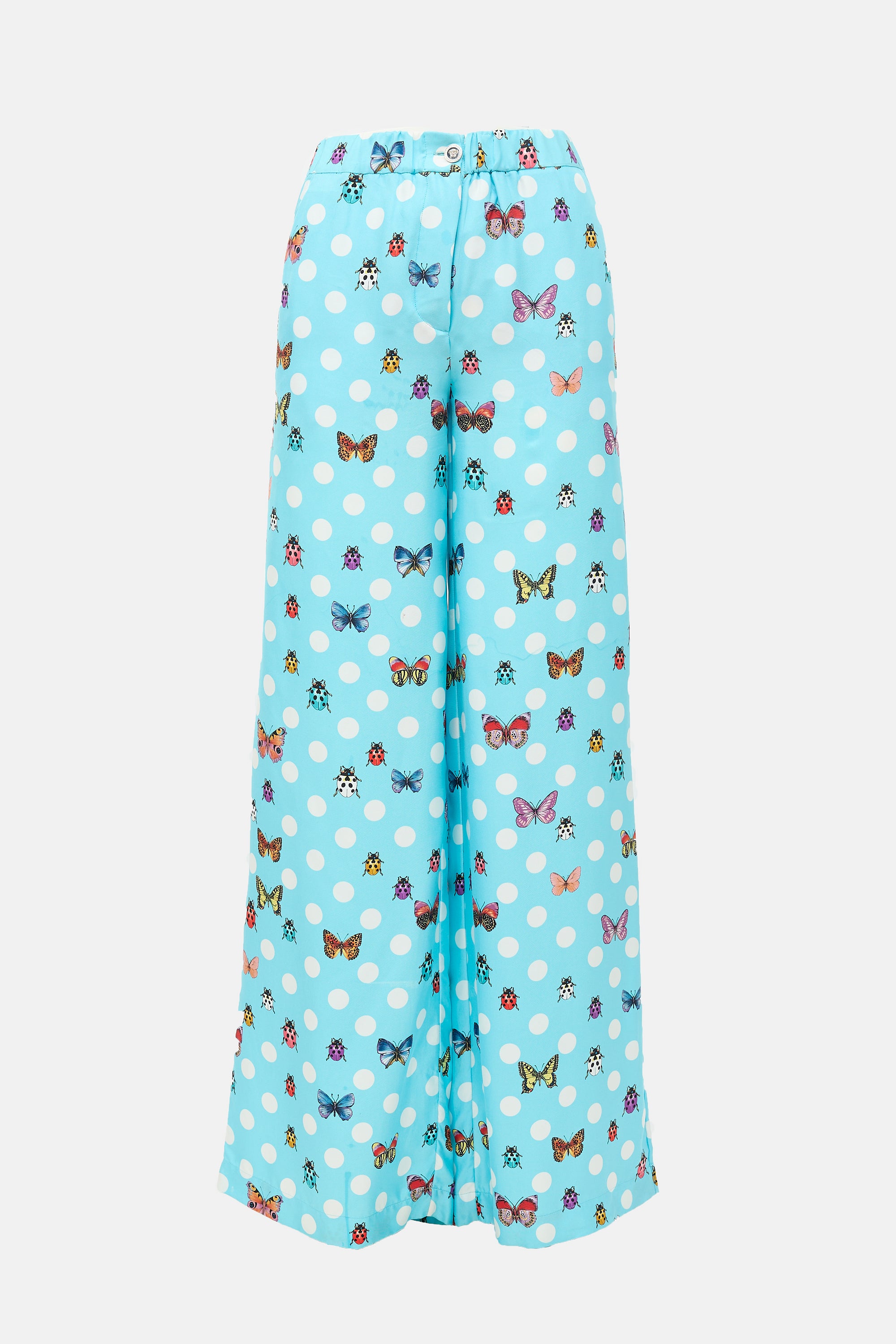 Versace Silk Printed Trouser