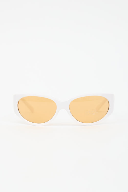 Versace 4386 Oval Sunglasses