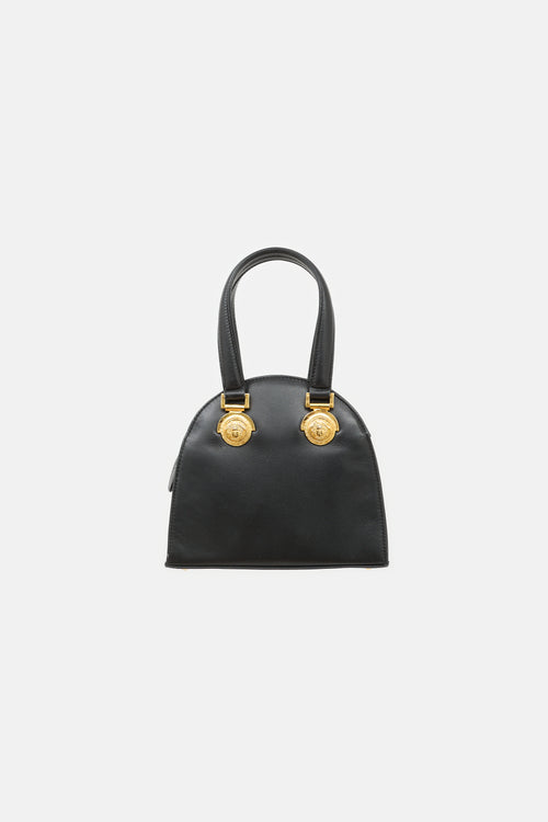 Versace Vintage Leather Medusa Bag