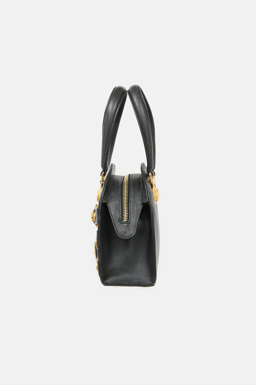 Versace Vintage Leather Medusa Bag