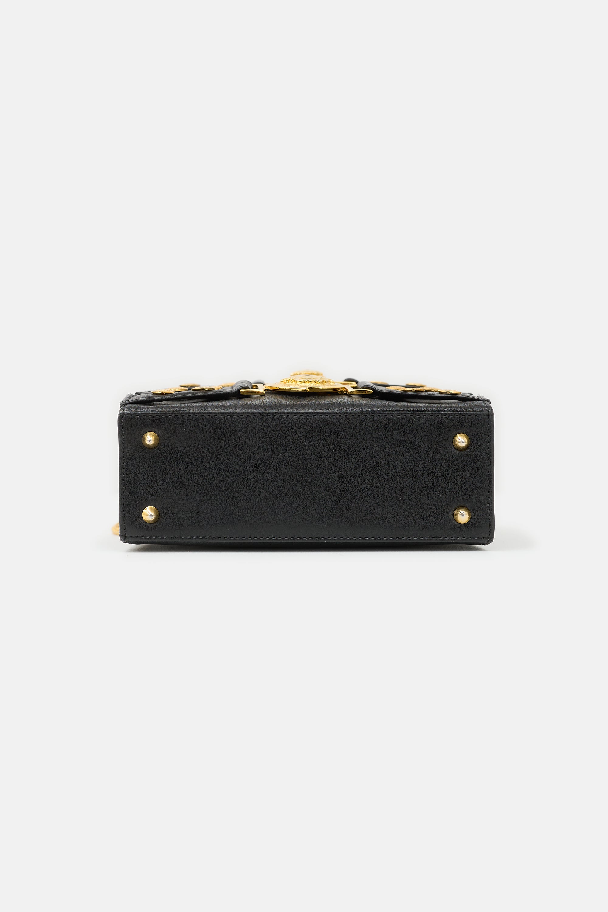 Versace Vintage Leather Medusa Bag