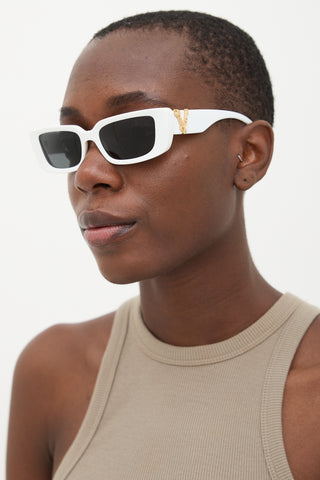 Versace 4382 Rectangle Sunglasses