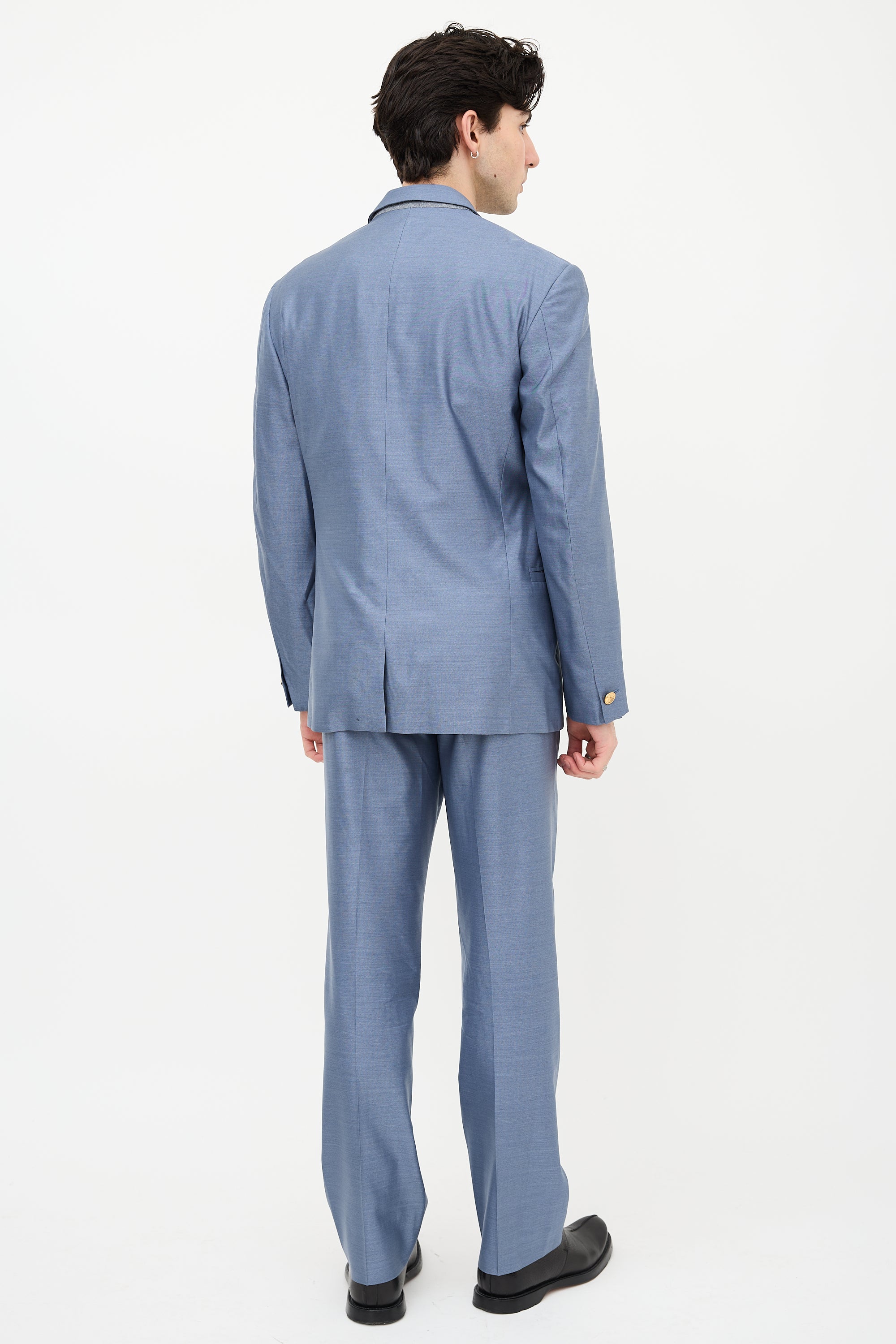 Versace Wool & Silk Suit