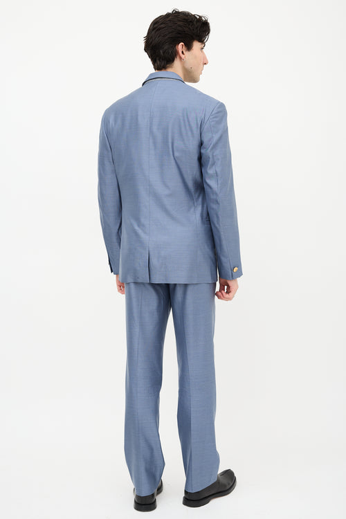 Versace Wool & Silk Suit