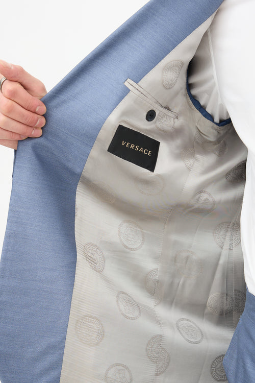 Versace Wool & Silk Suit