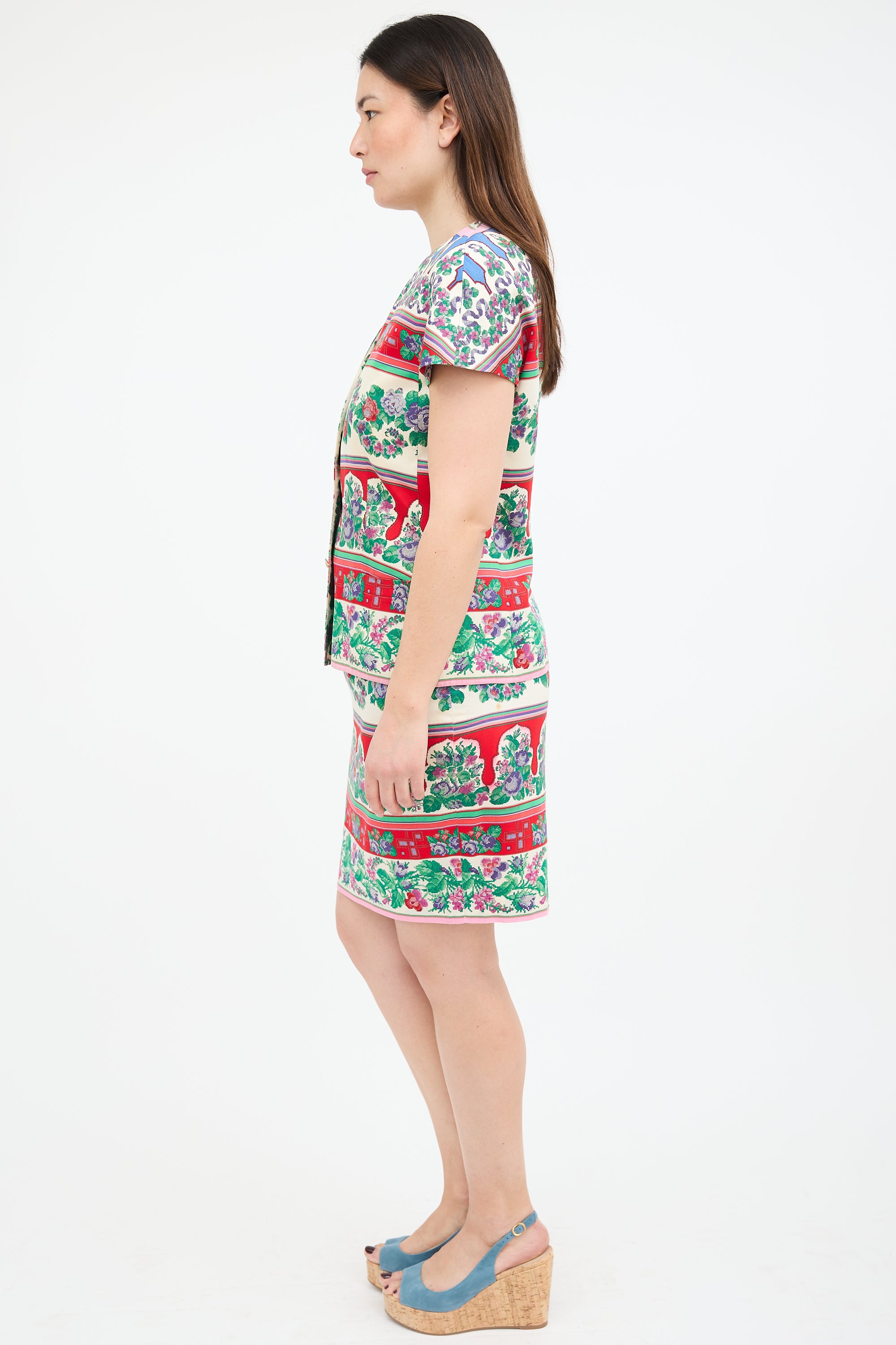 Versace Vintage Floral Co-Ord Set