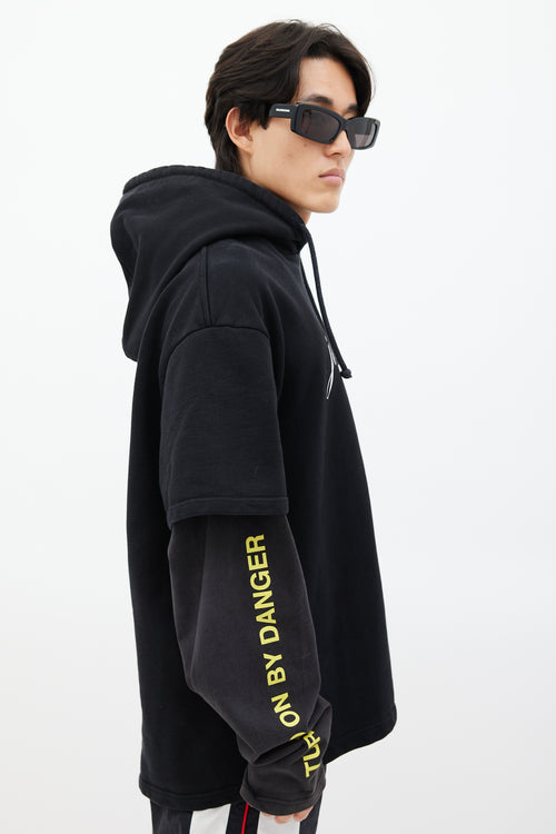 Vetements Black & Multicolour Justin4ever Hoodie