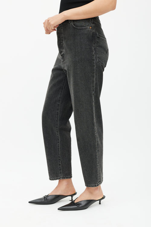 Vetements X Levi's Summer 2017 Black Tapered Jeans