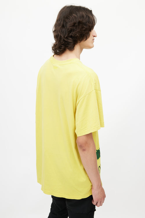 Vetements Yellow & Multicolour Dont Tread On Me T-Shirt