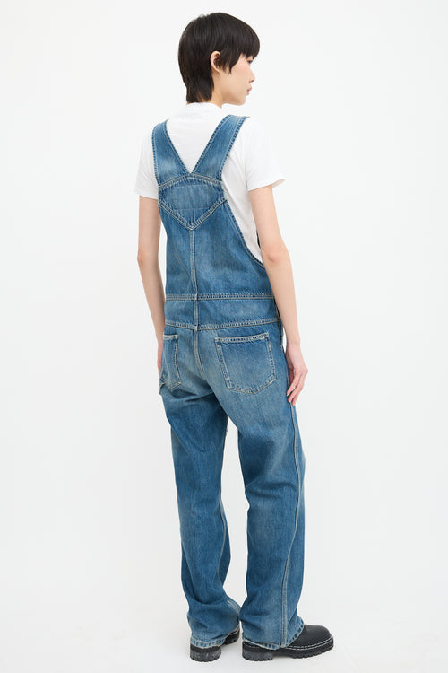 Victoria Beckham Denim Straight Leg Overall